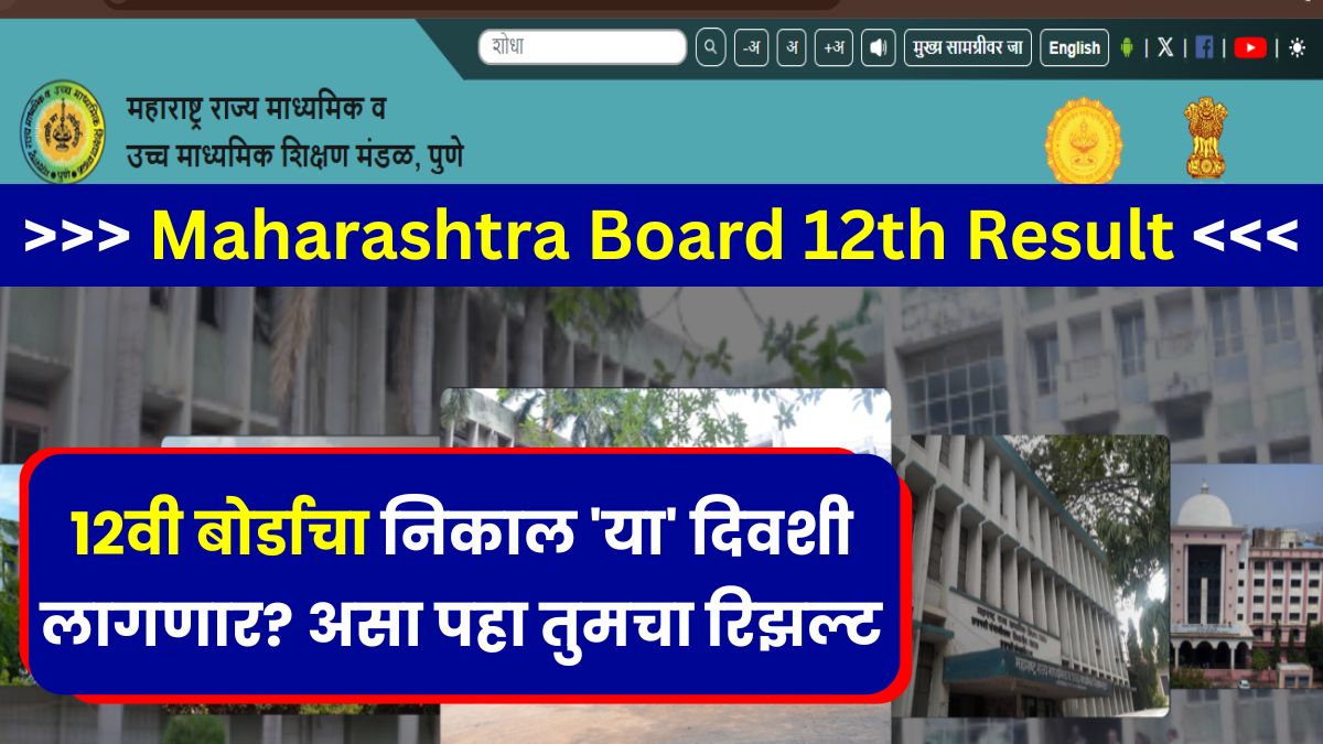 Maharashtra Board 12th Result 2026 Date & Time