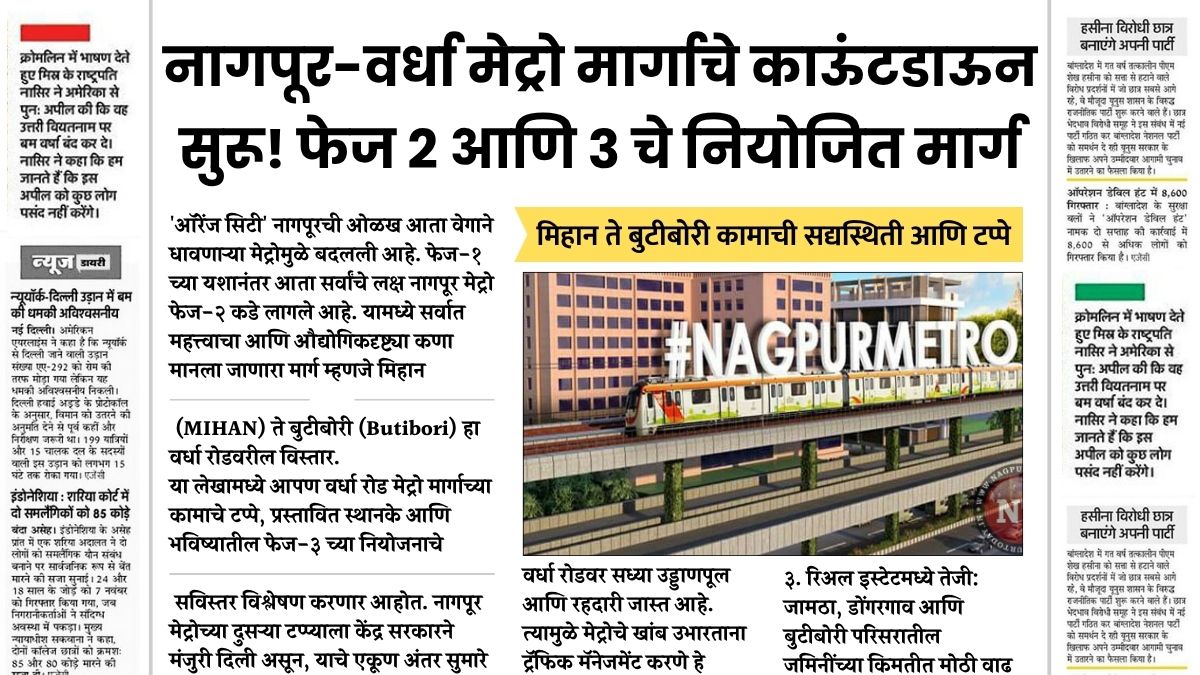 Nagpur Metro Phase 2 & 3